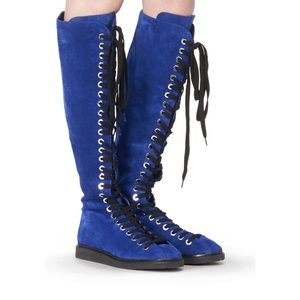 Alexander Wang Emmanuel High Lace up Boots